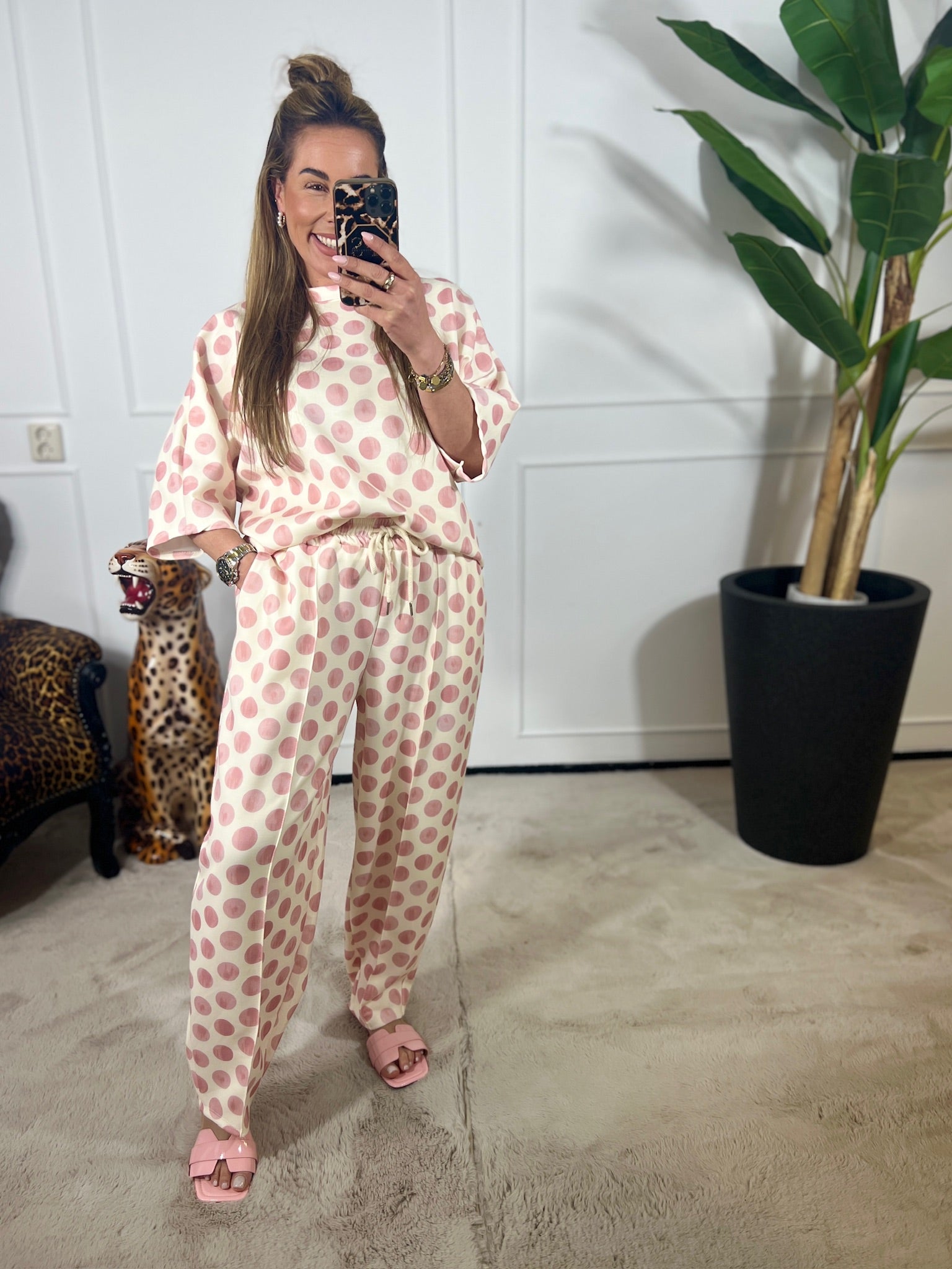 ELISE DOTS COMFY SET