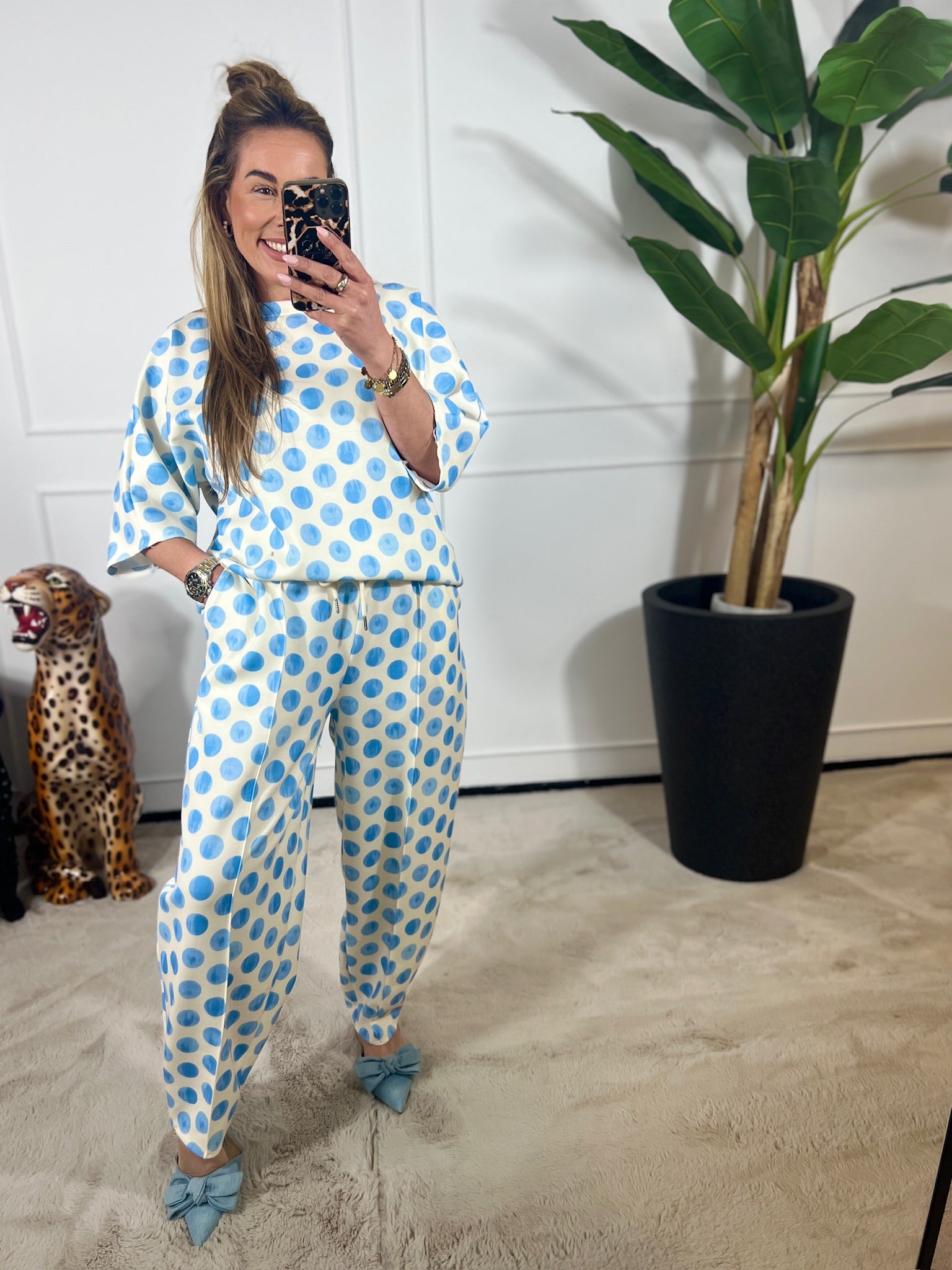 ELISE DOTS COMFY SET