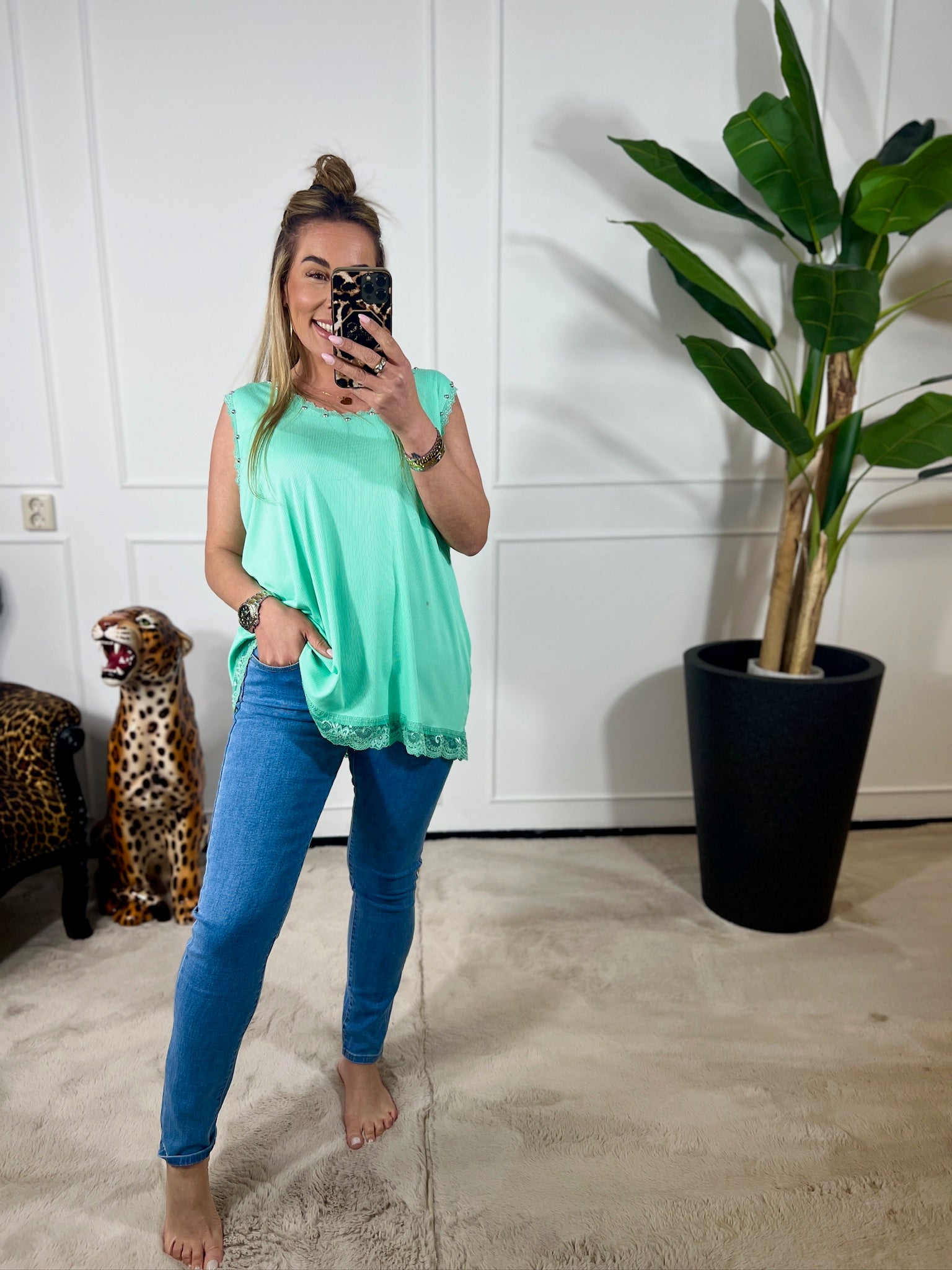 STUDS RIB STOF TOP