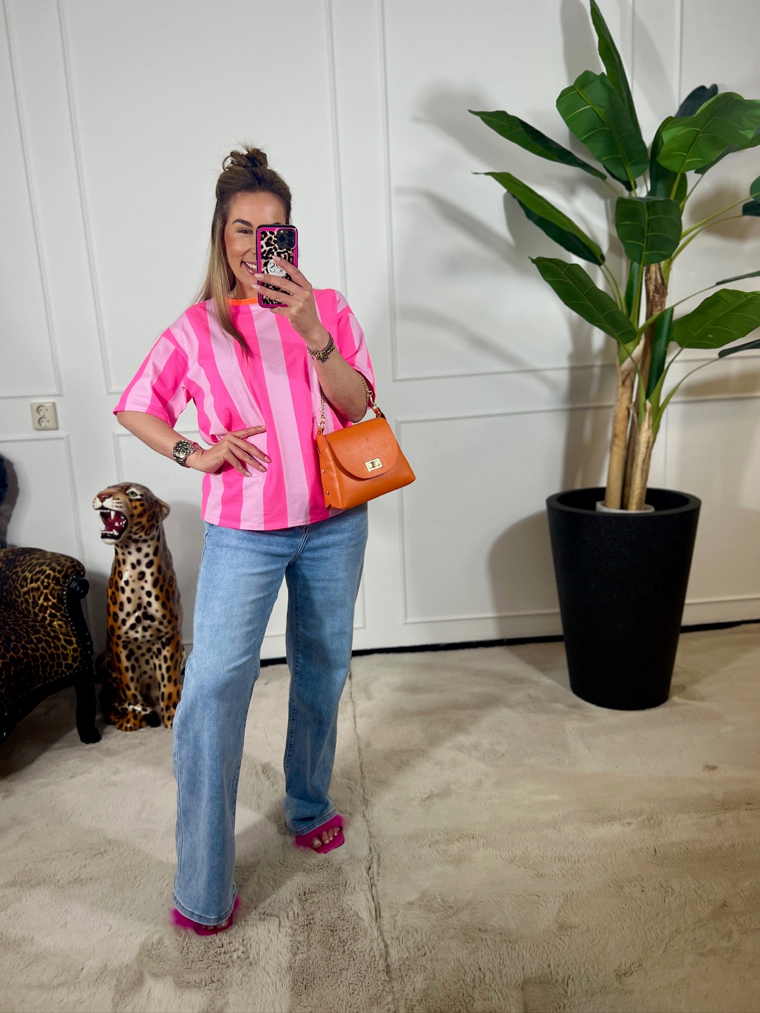 BEACHY STRIPE TEE