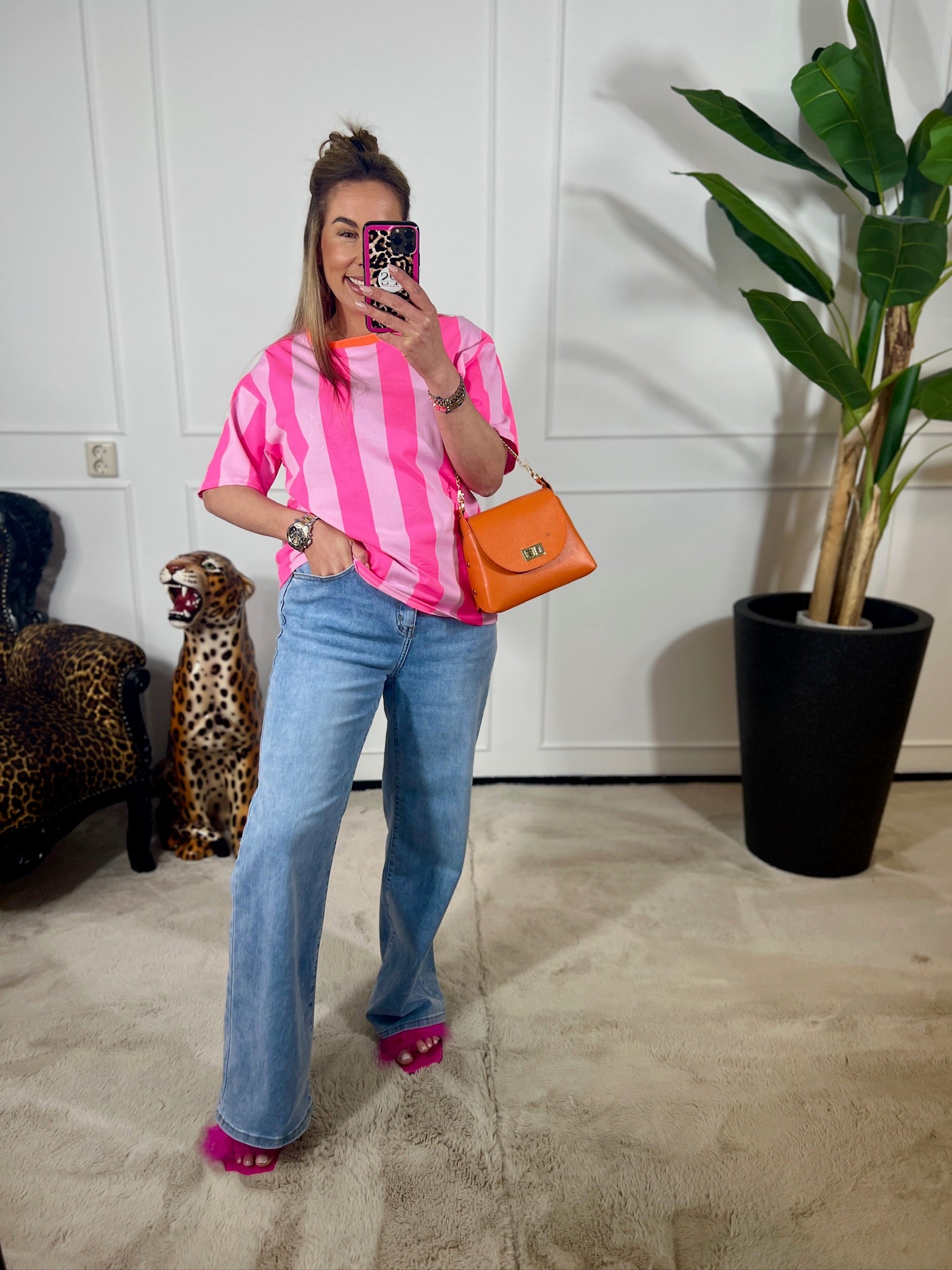 BEACHY STRIPE TEE