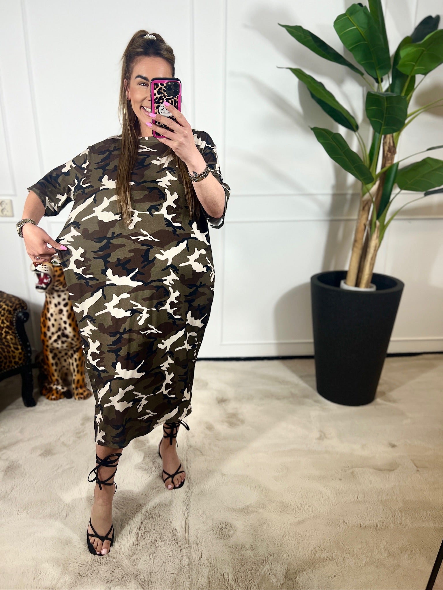 ARMY COTTON DRESS