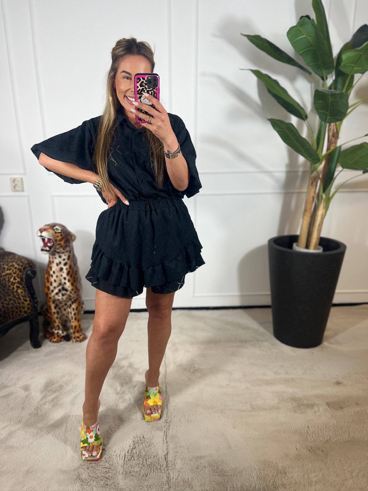 NIKKI BRODERIE SET