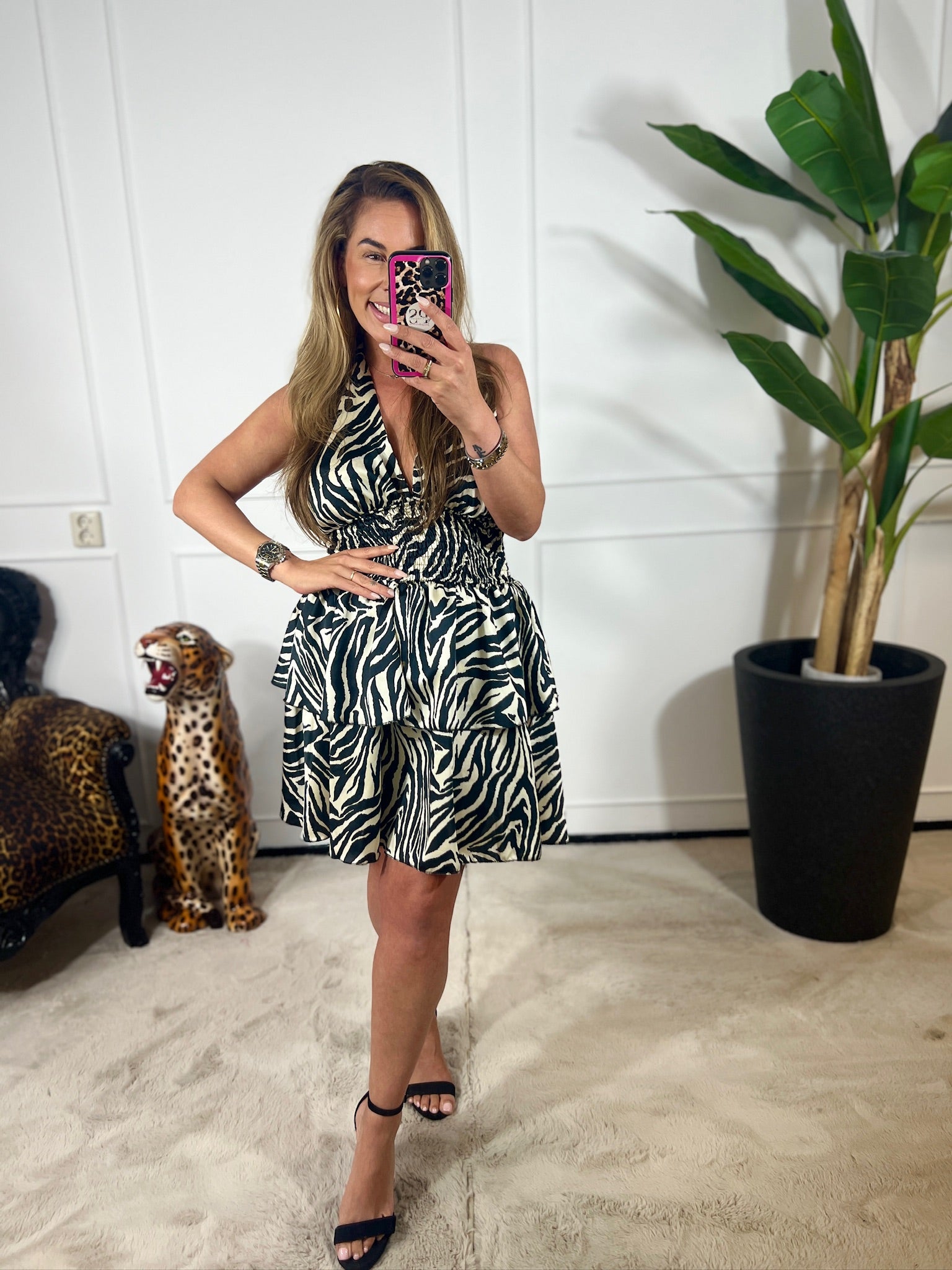 NAYLA SATIN DRESS