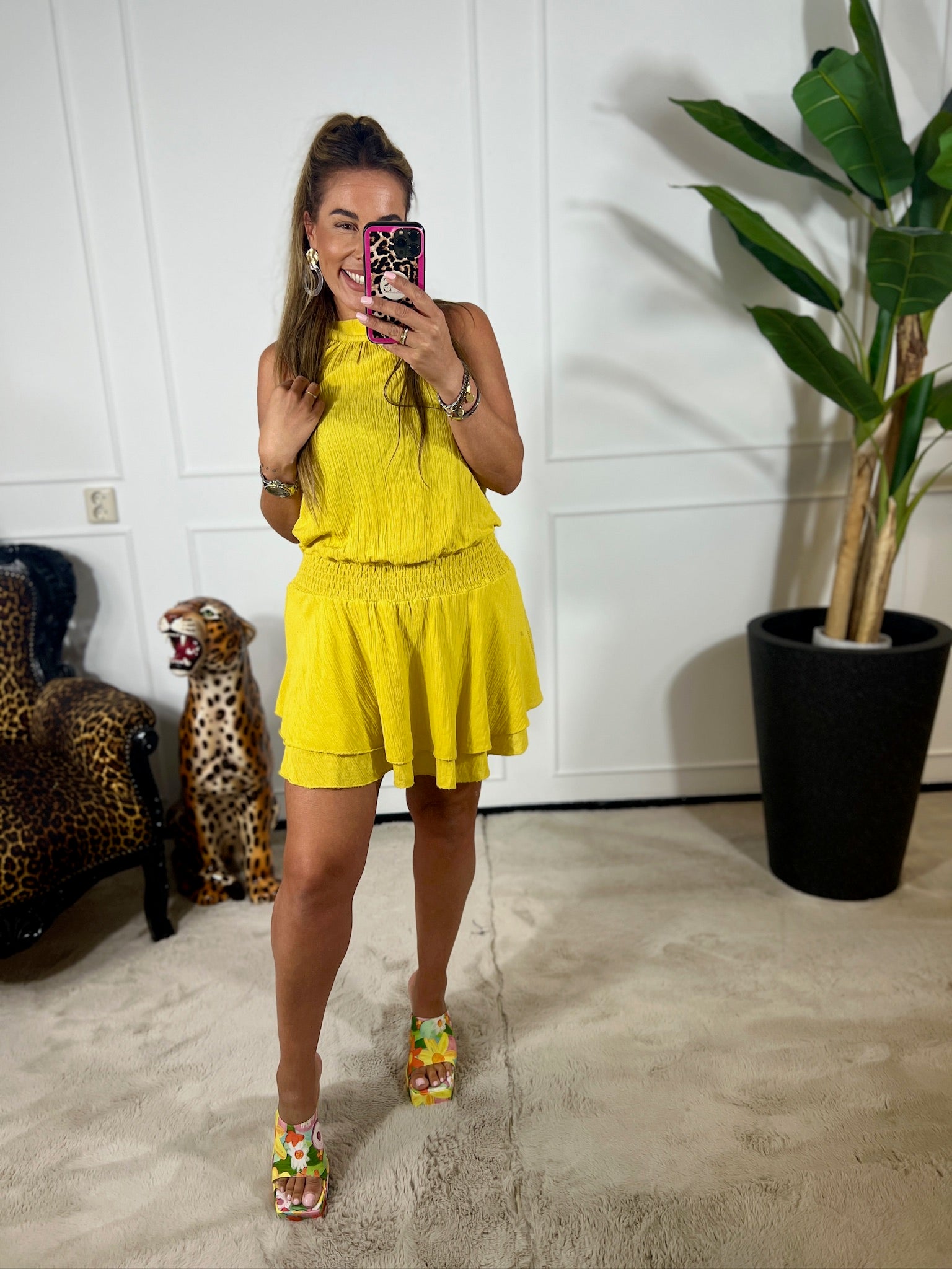 MACEY GLITTER PLAYSUIT