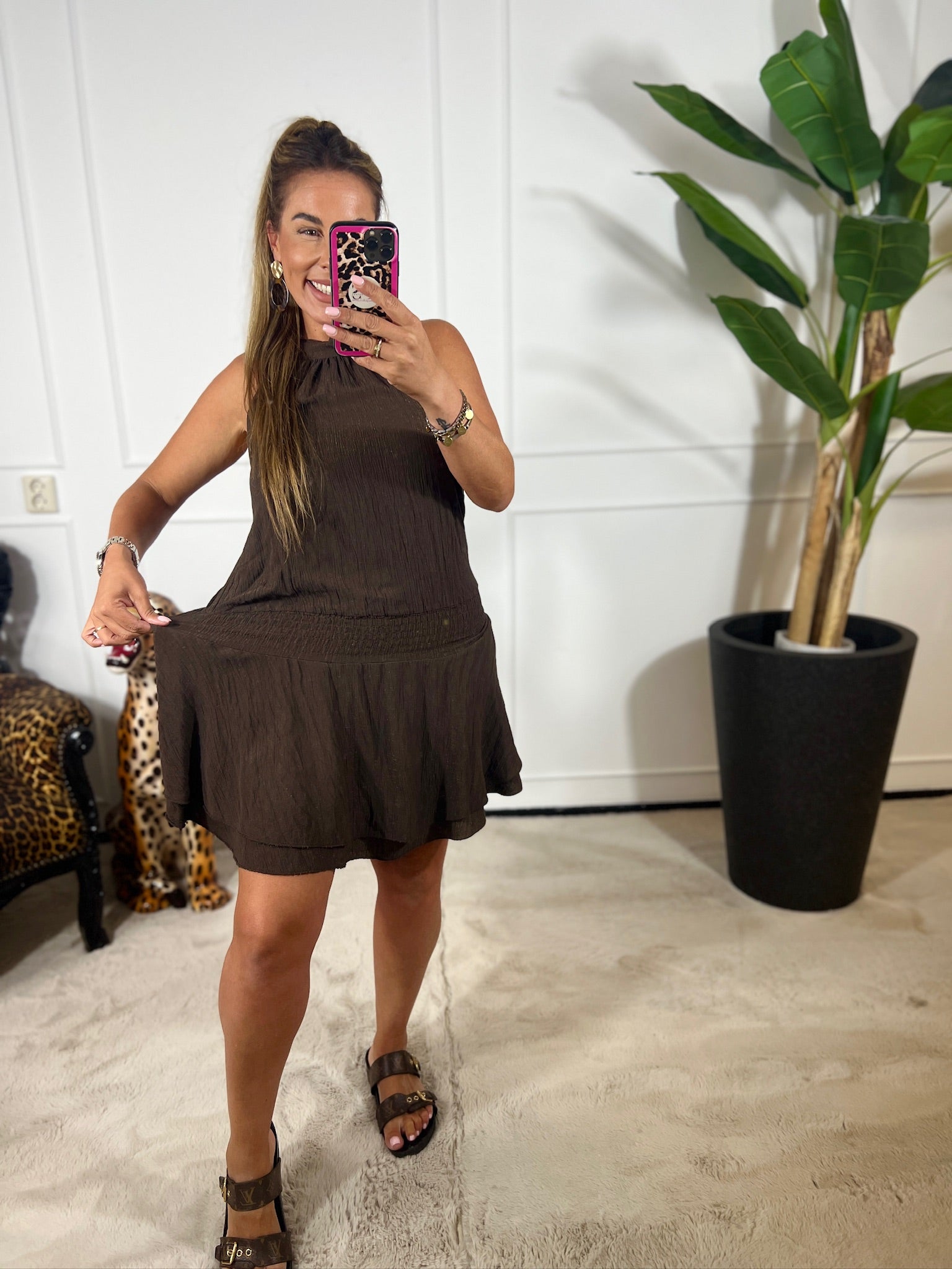 MACEY GLITTER PLAYSUIT
