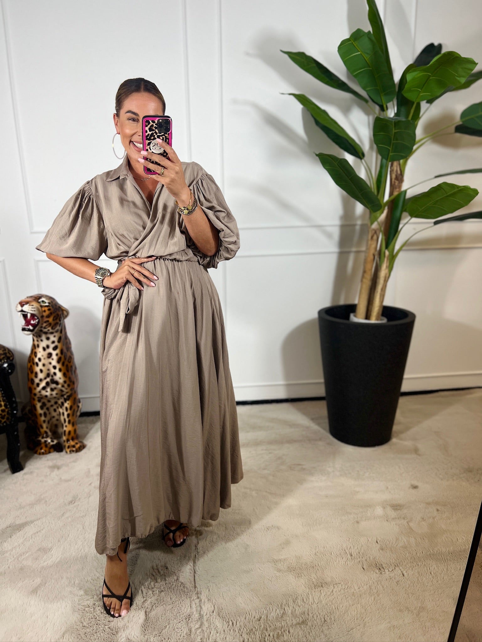 NIA WRAP DRESS