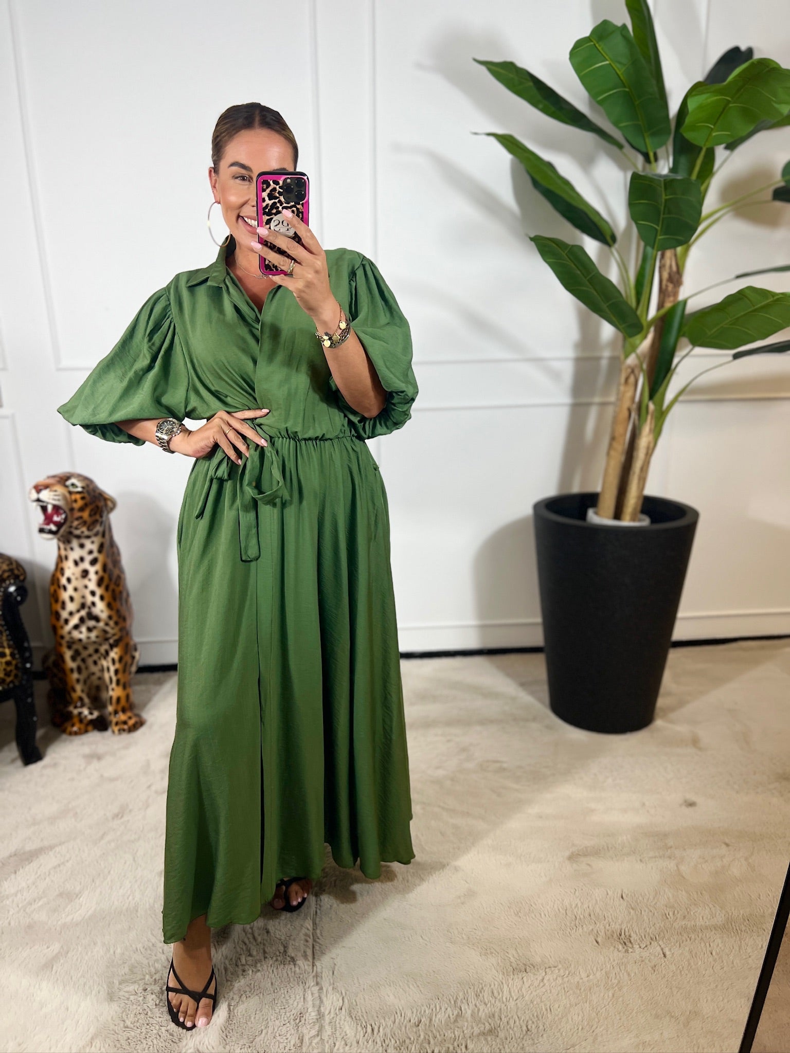 NIA WRAP DRESS