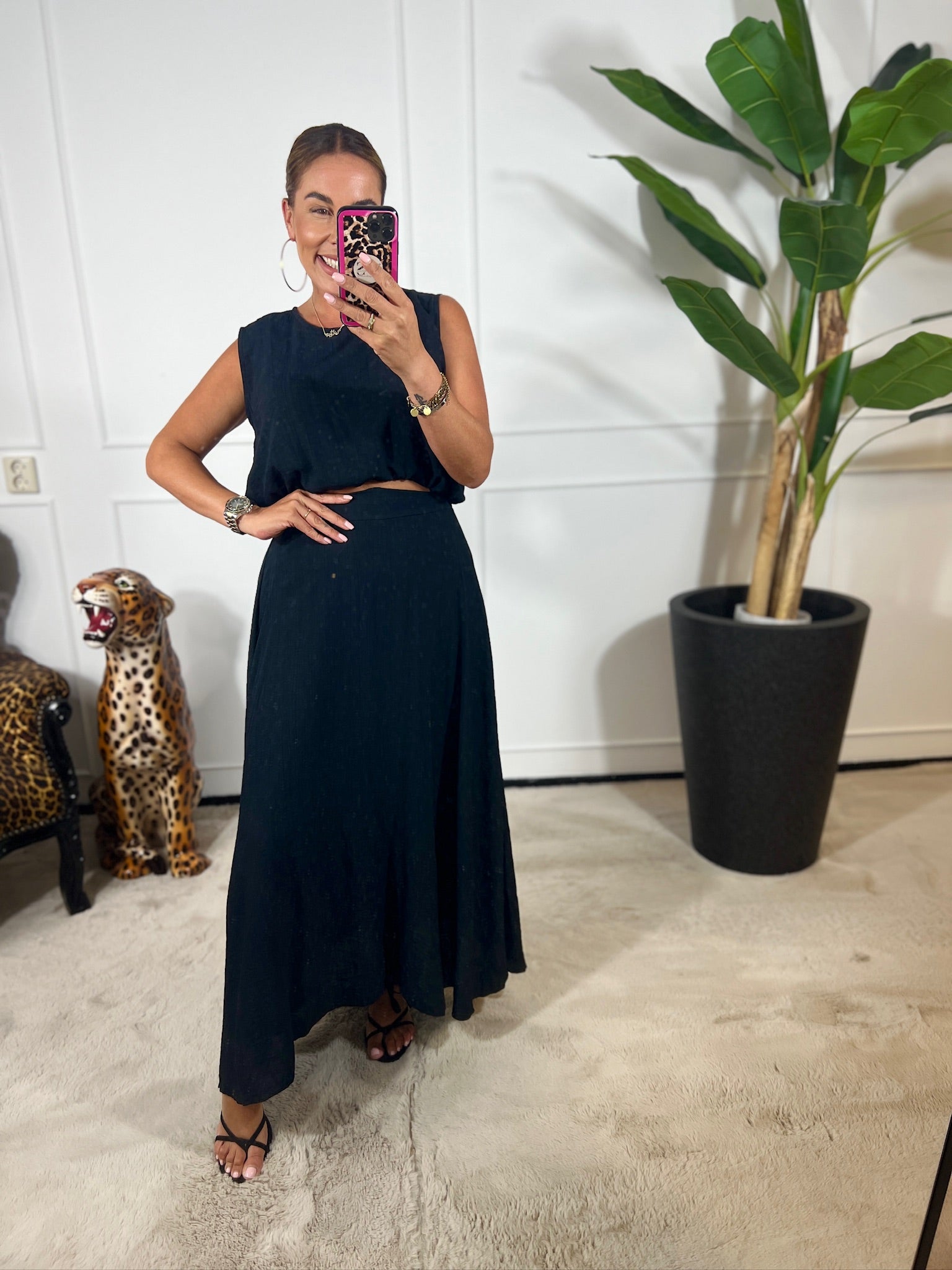 IRIS BALLON SKIRT SET