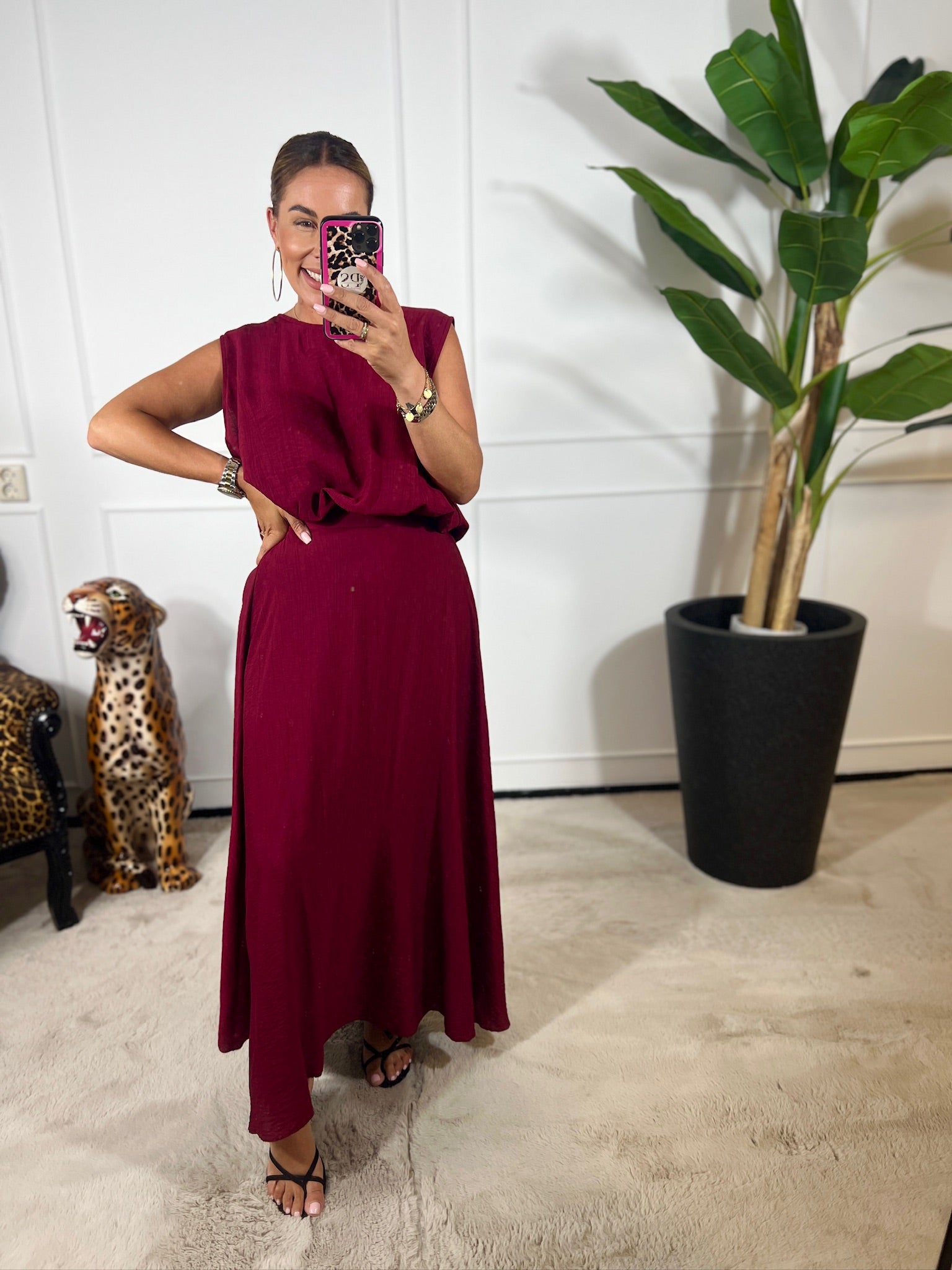 IRIS BALLON SKIRT SET