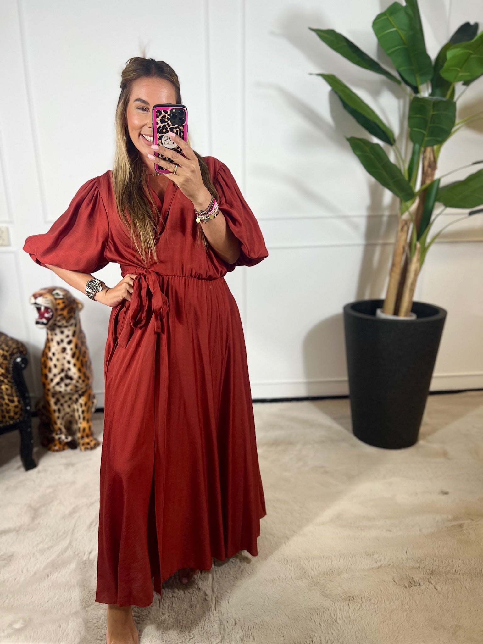 NIA WRAP DRESS
