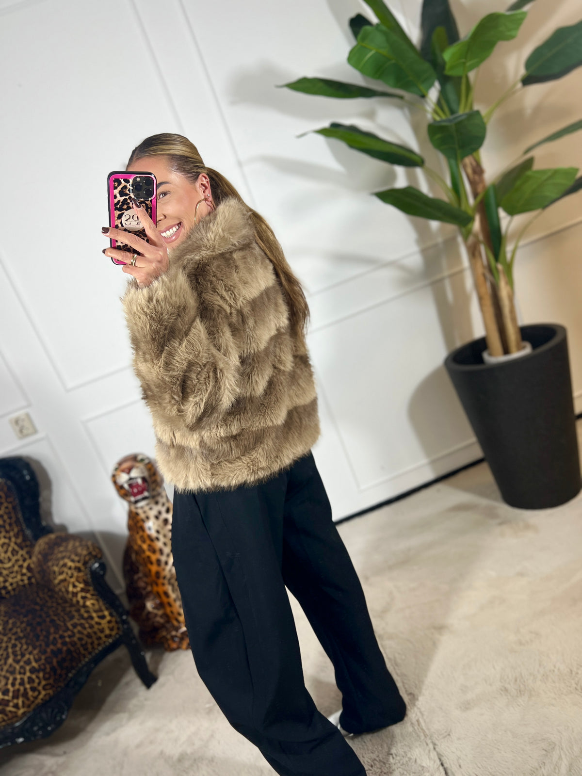 BELLA FAUX FUR JAS