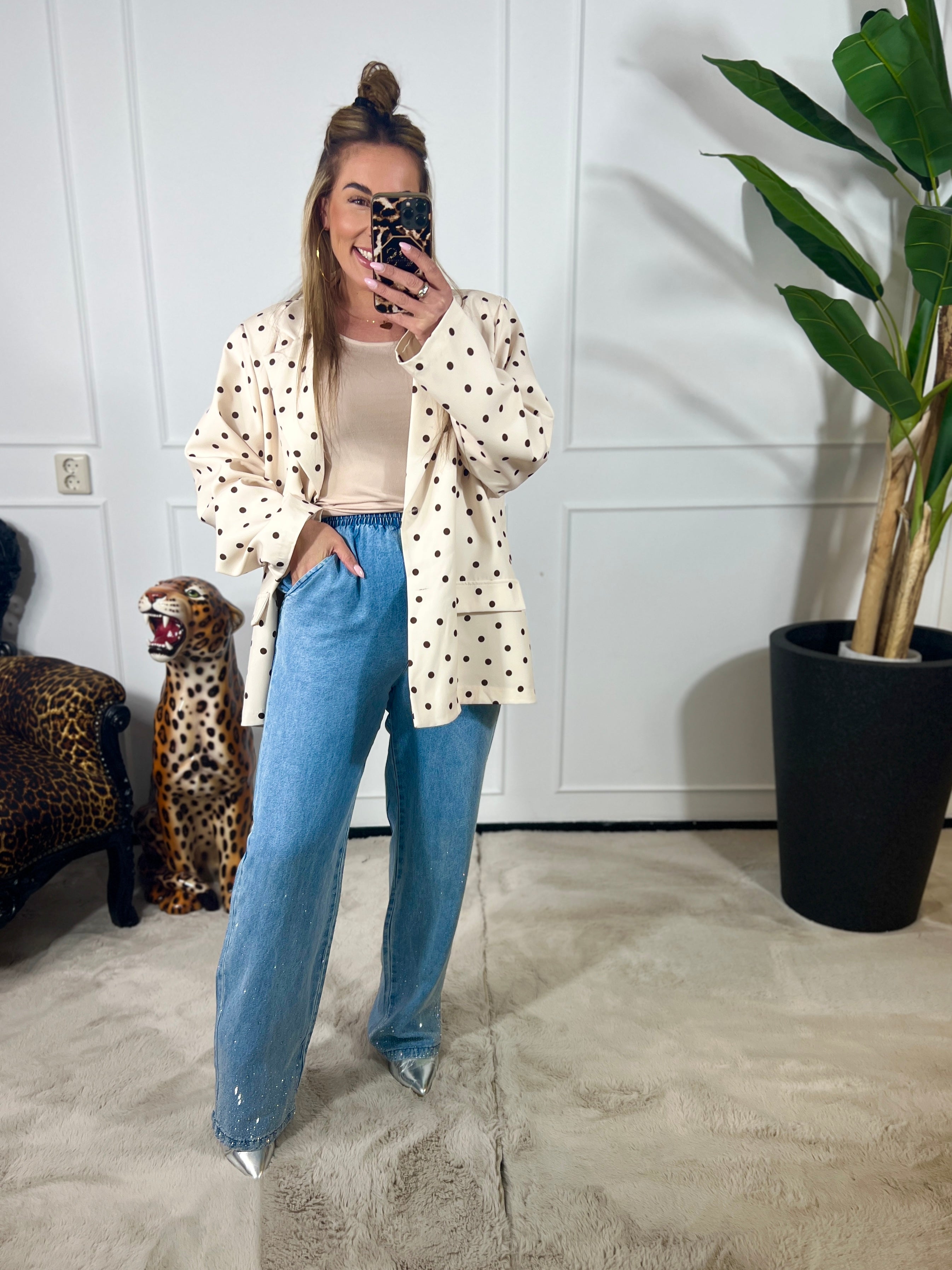 *JEANS* DENIM GLITTER