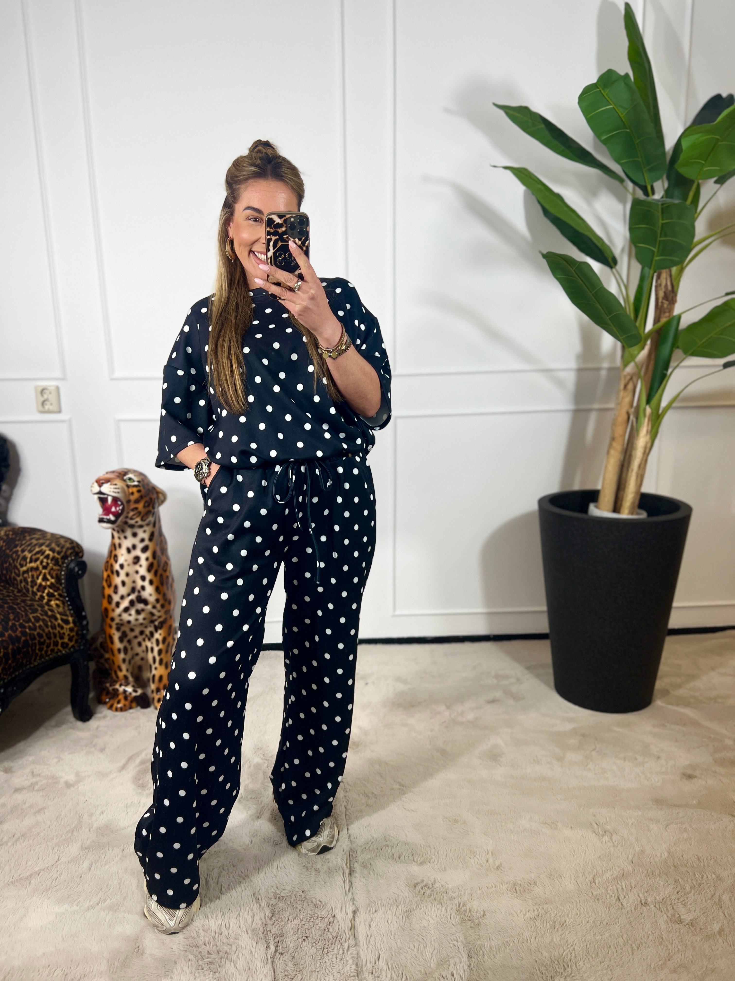 LIV POLKA DOTS COMFY SET