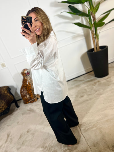 KATOENEN BASIC BLOUSE (T/M 48+)