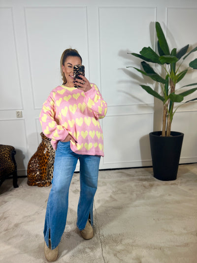 SPLIT STRETCH JEANS - 5148 + VIDEO
