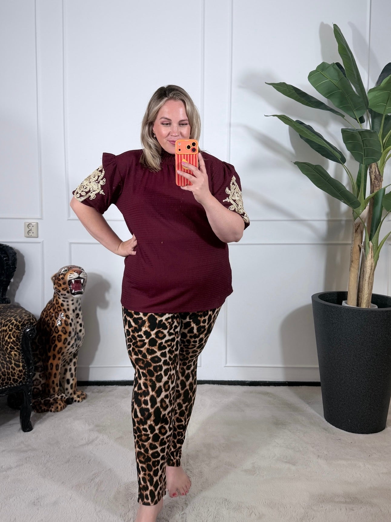 SIENNA COL TOP