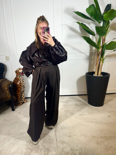 MABEL LEATHERLOOK JACKET