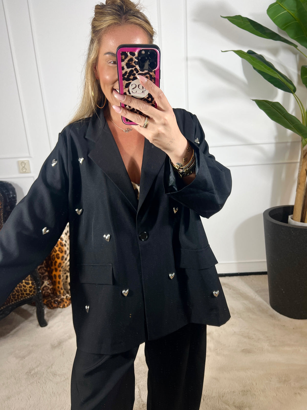 AMOUR HEART BLAZER