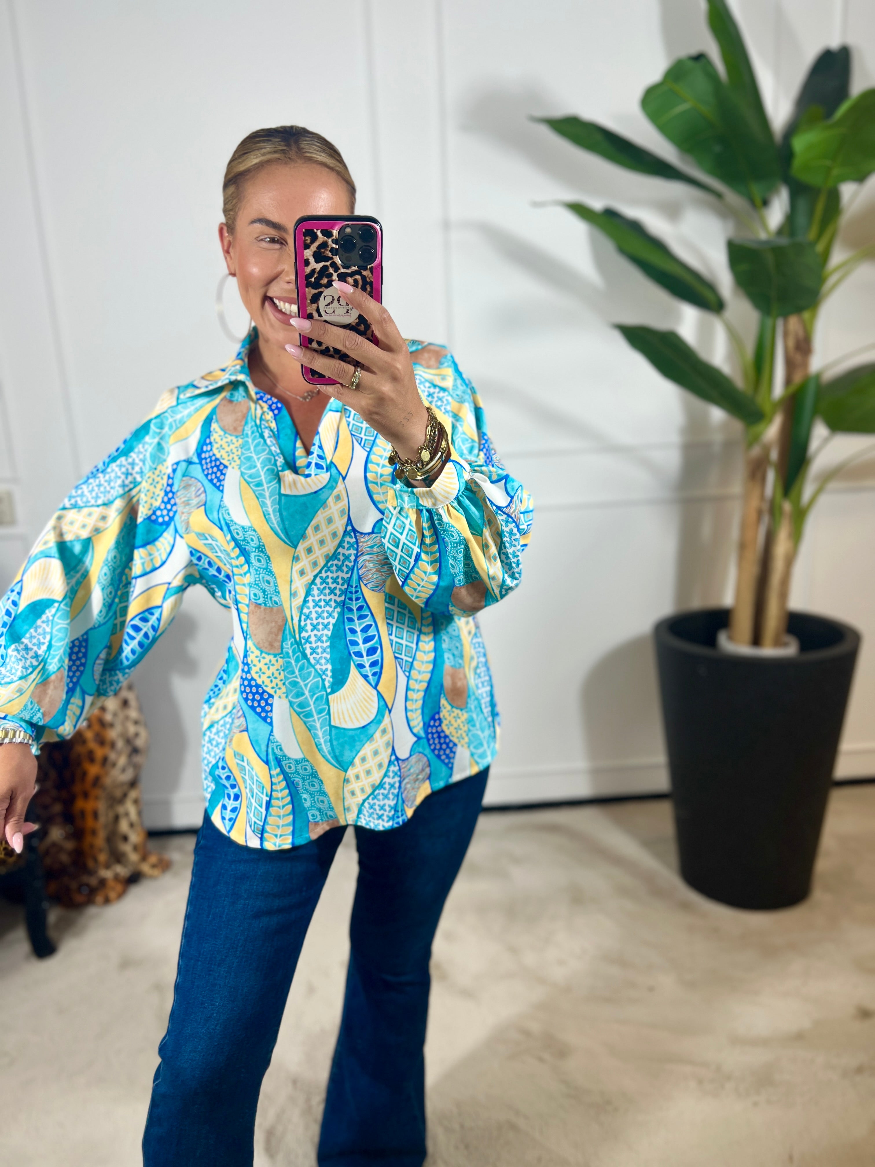PRINT BLOUSE