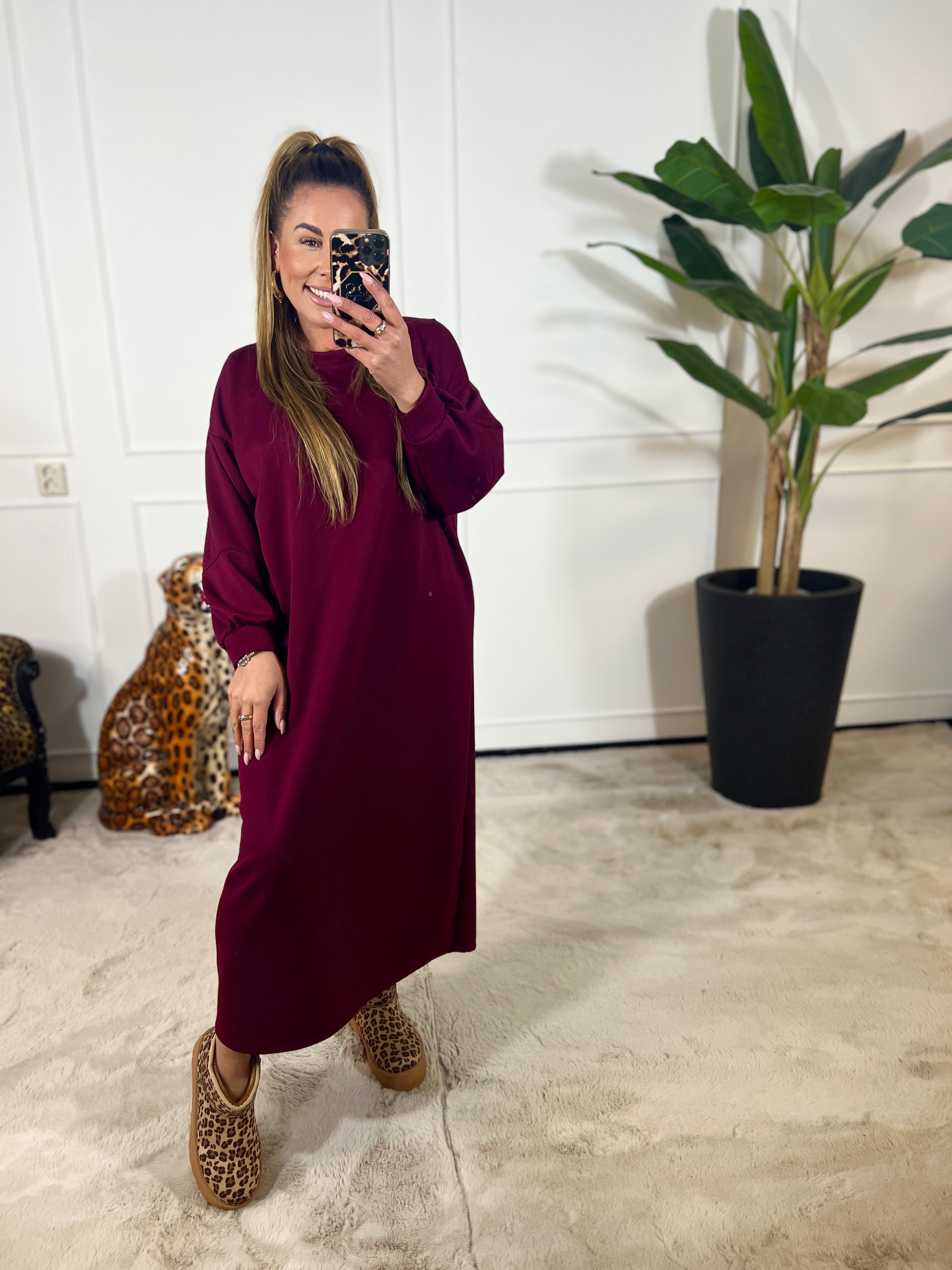 OVERSIZED COMFY DRESS (T/M 46+)