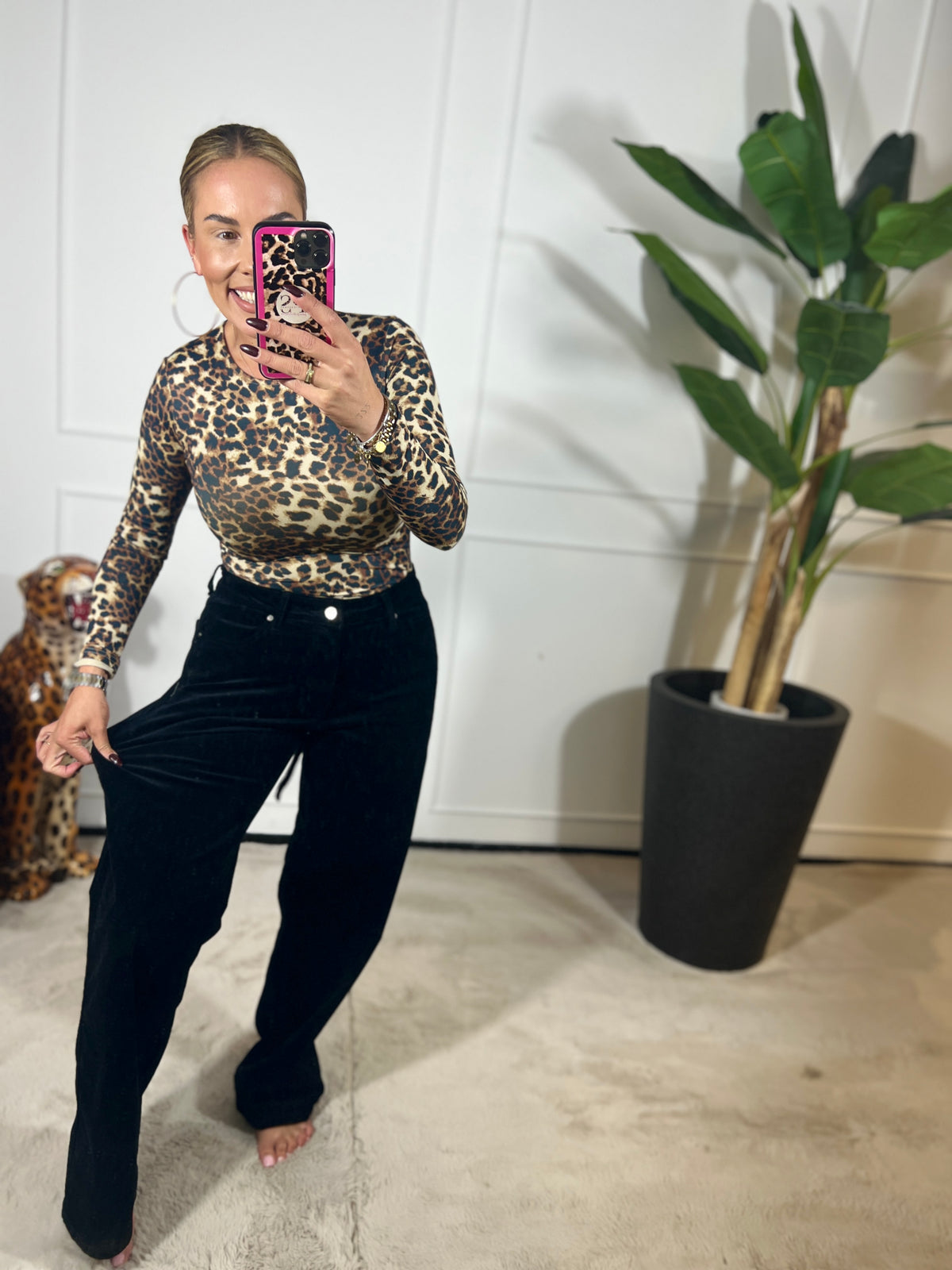 MONDAY RIB STRETCH JEANS
