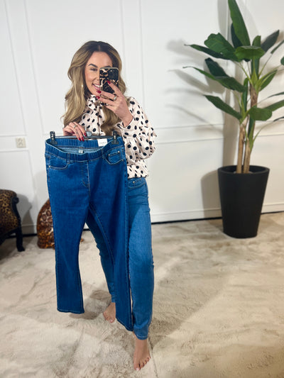 TREGGING JEANS (IN MATEN) 400