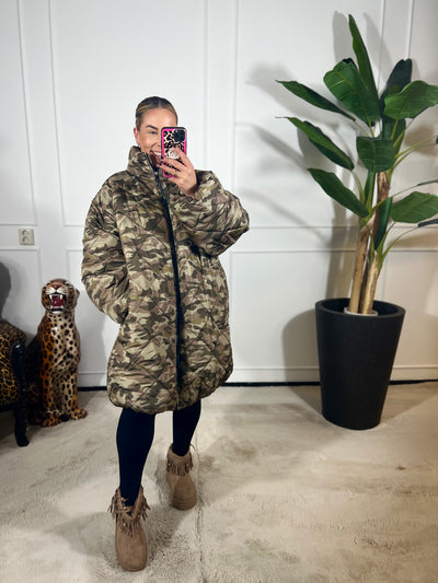 LANGE PUFFER JAS