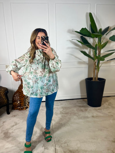 DIANA STRIKBLOUSE (T/M 46-48)