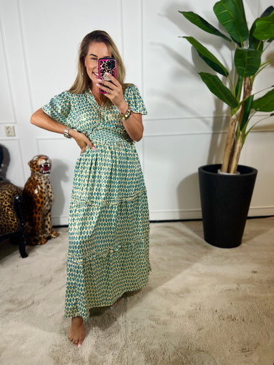 LOLA HANDGEMAAKTE IBIZA JURK