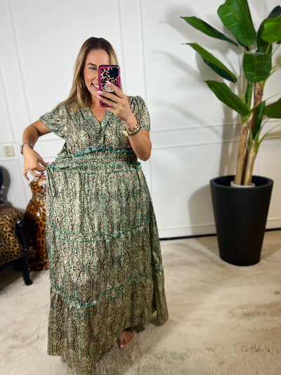 ELLA HANDGEMAAKTE IBIZA JURK