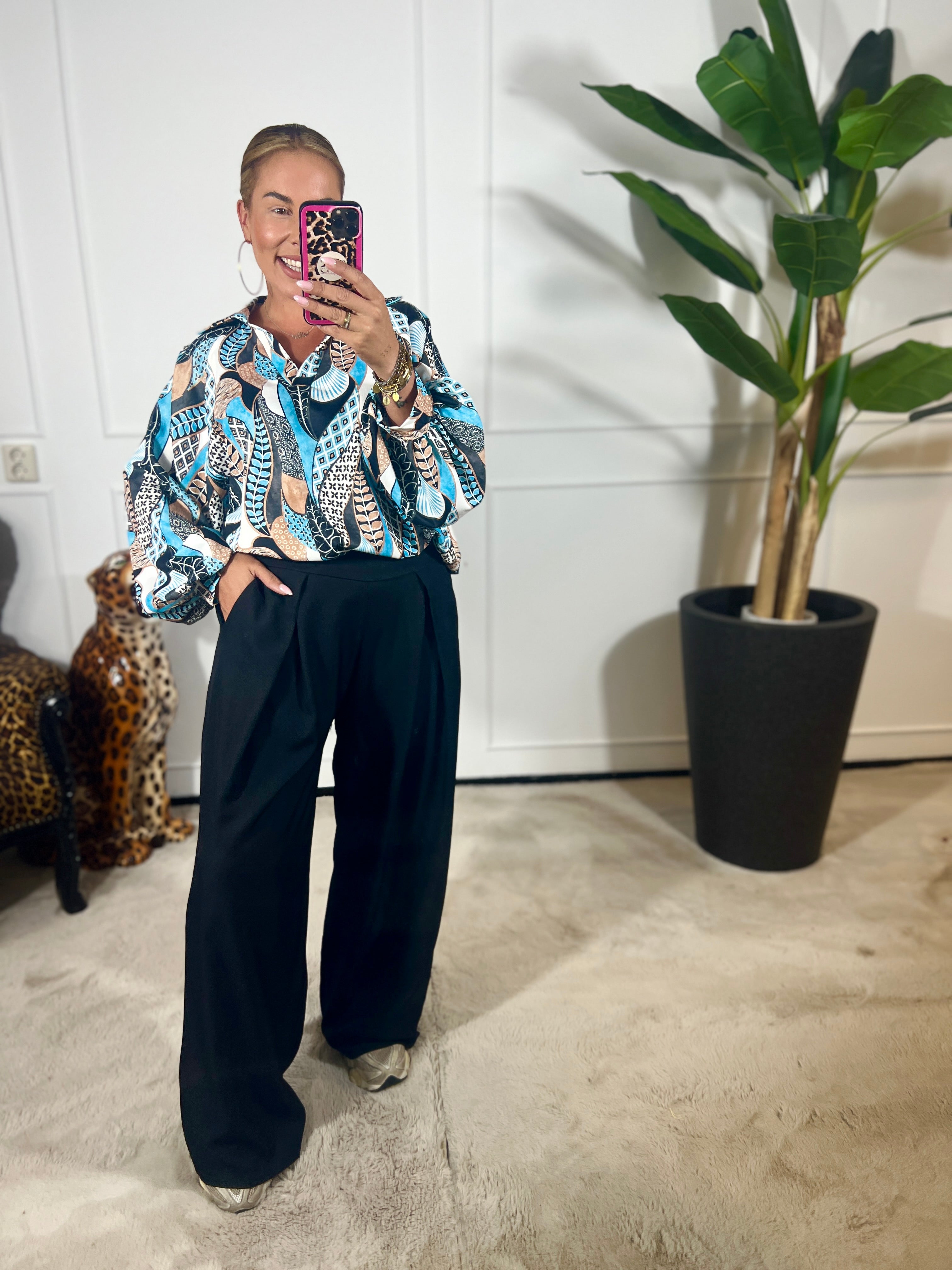 PRINT BLOUSE