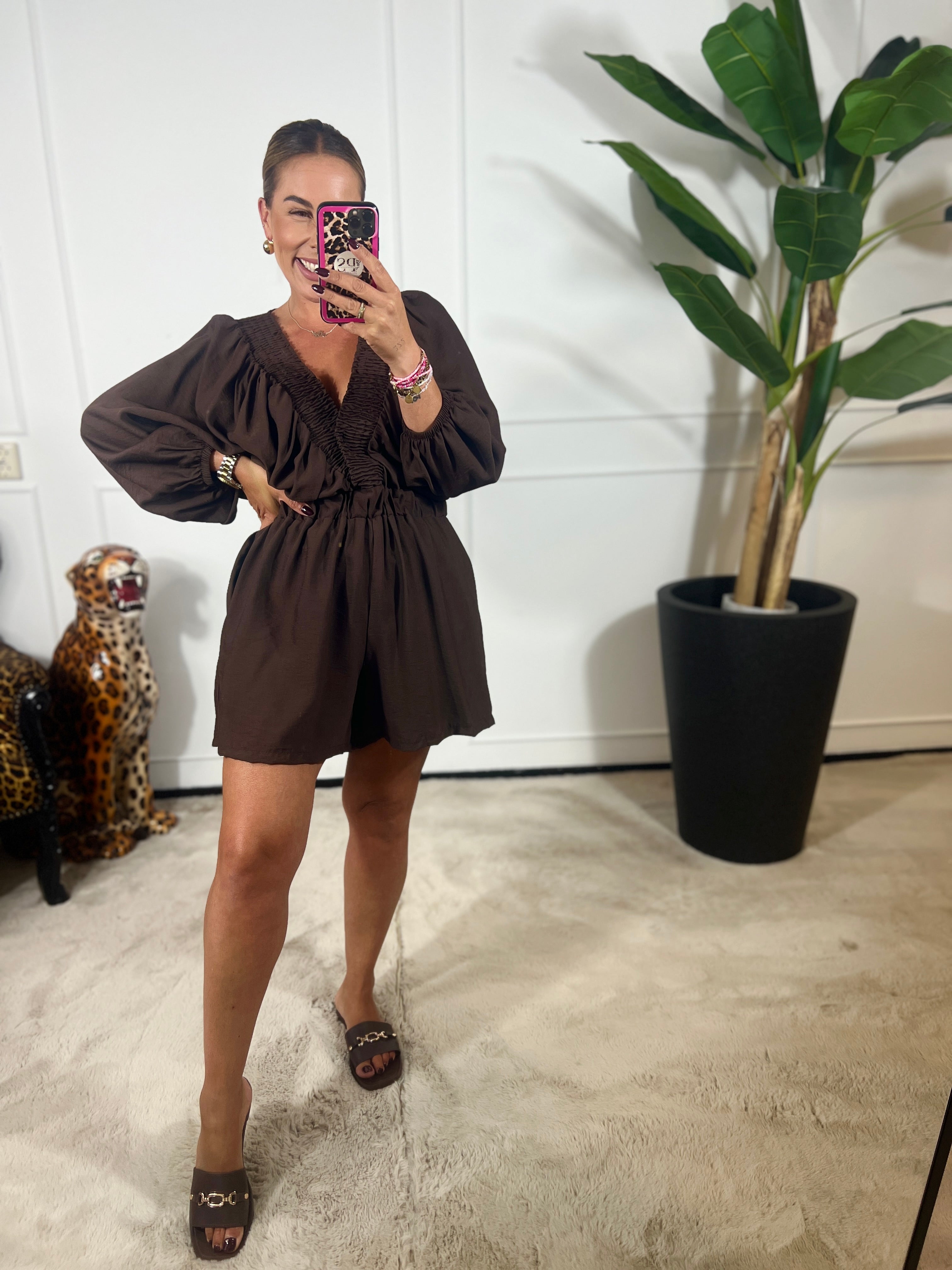 JEWEL EFFEN KLEUR JUIMPSUIT