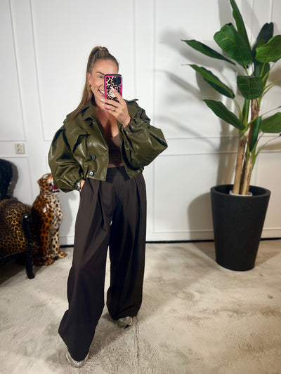 MABEL LEATHERLOOK JACKET