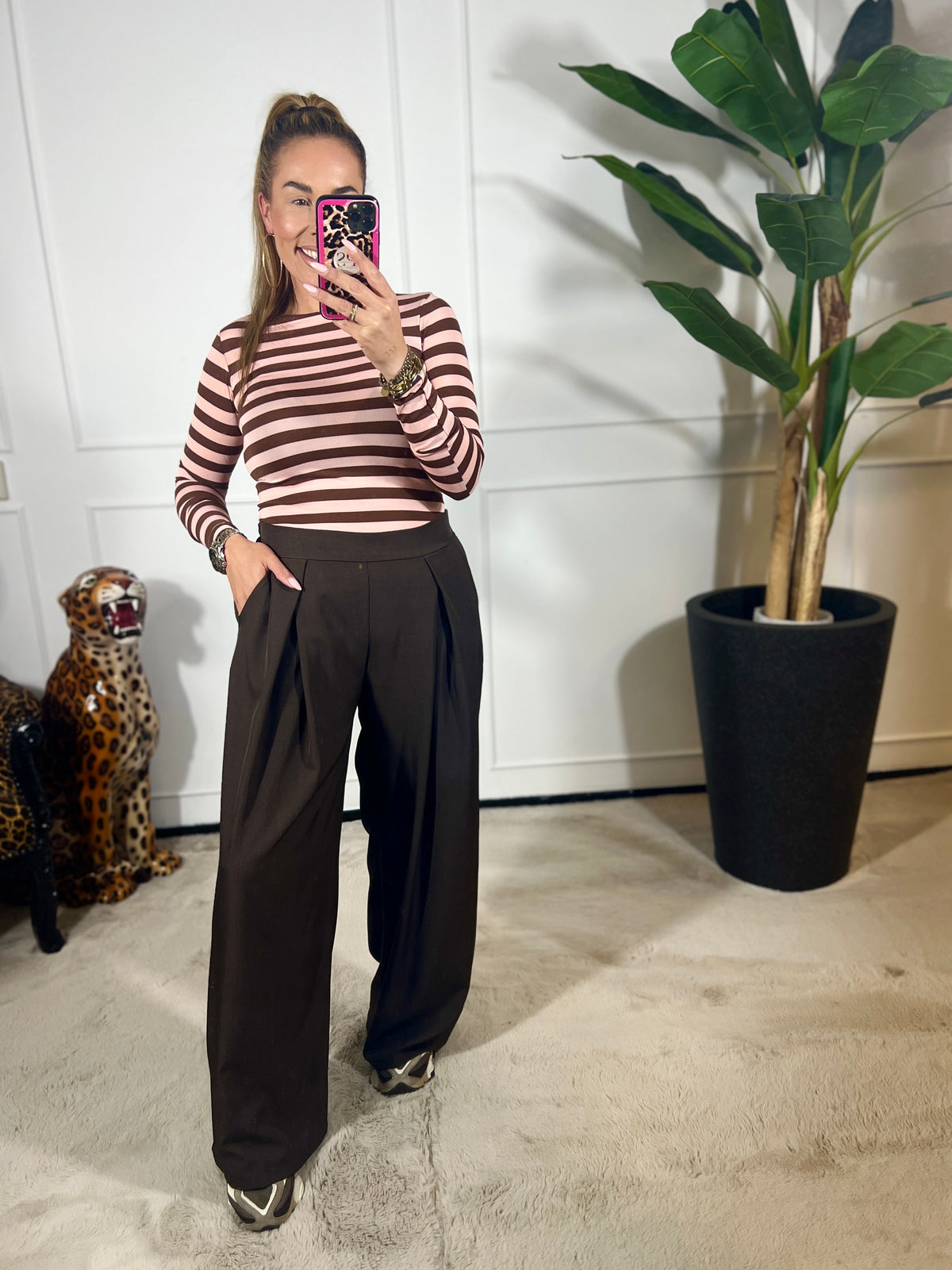ZIVA STRIPE TOP