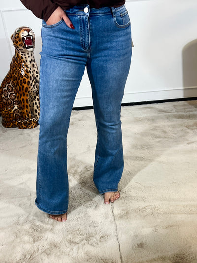 FLARE DENIM JEANS (IN MATEN) 443