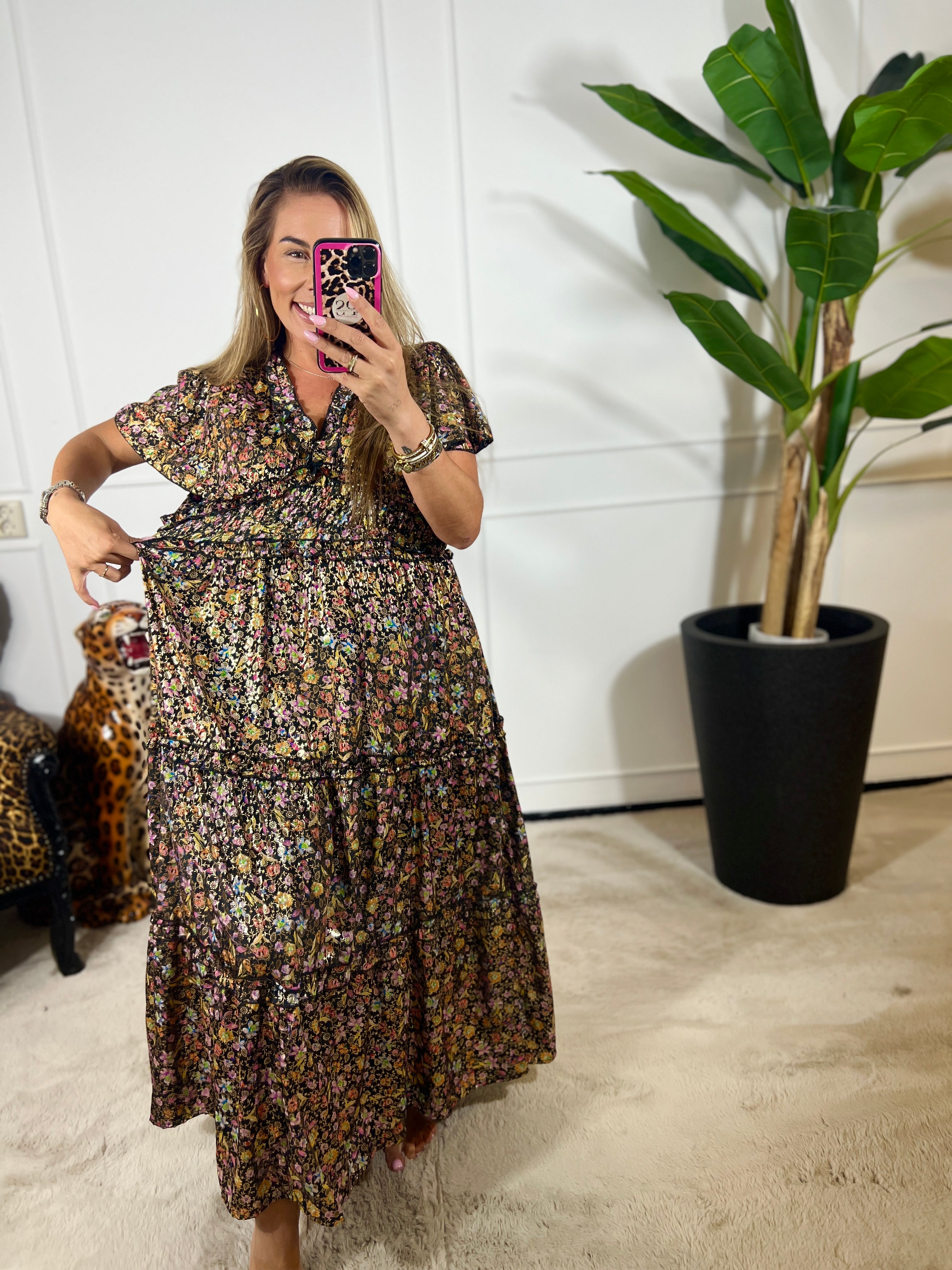 LIV HANDGEMAAKTE IBIZA JURK