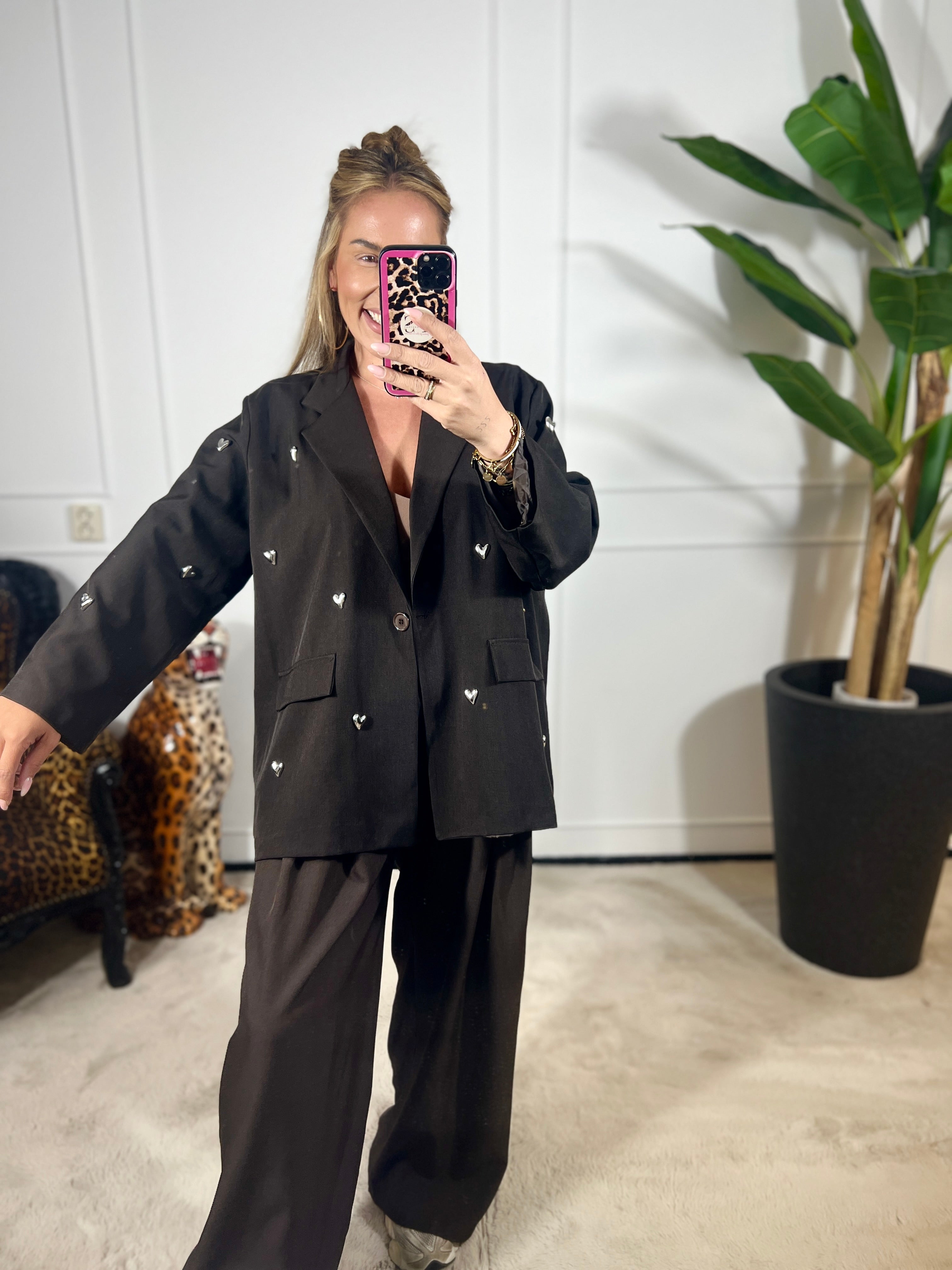 AMOUR HEART BLAZER