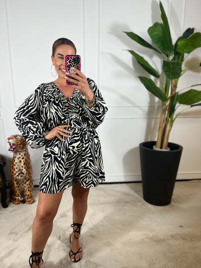 SAVANNAH WILD PLAYSUIT