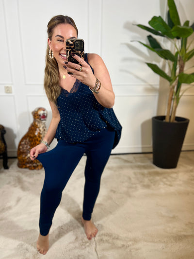 WOMAN TOP *GLITTER* (T/M 50) + VIDEO
