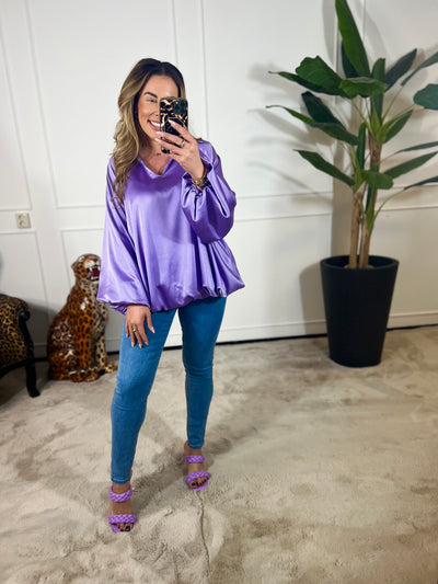 V-HALS BLOUSE (T/M 48) + VIDEO