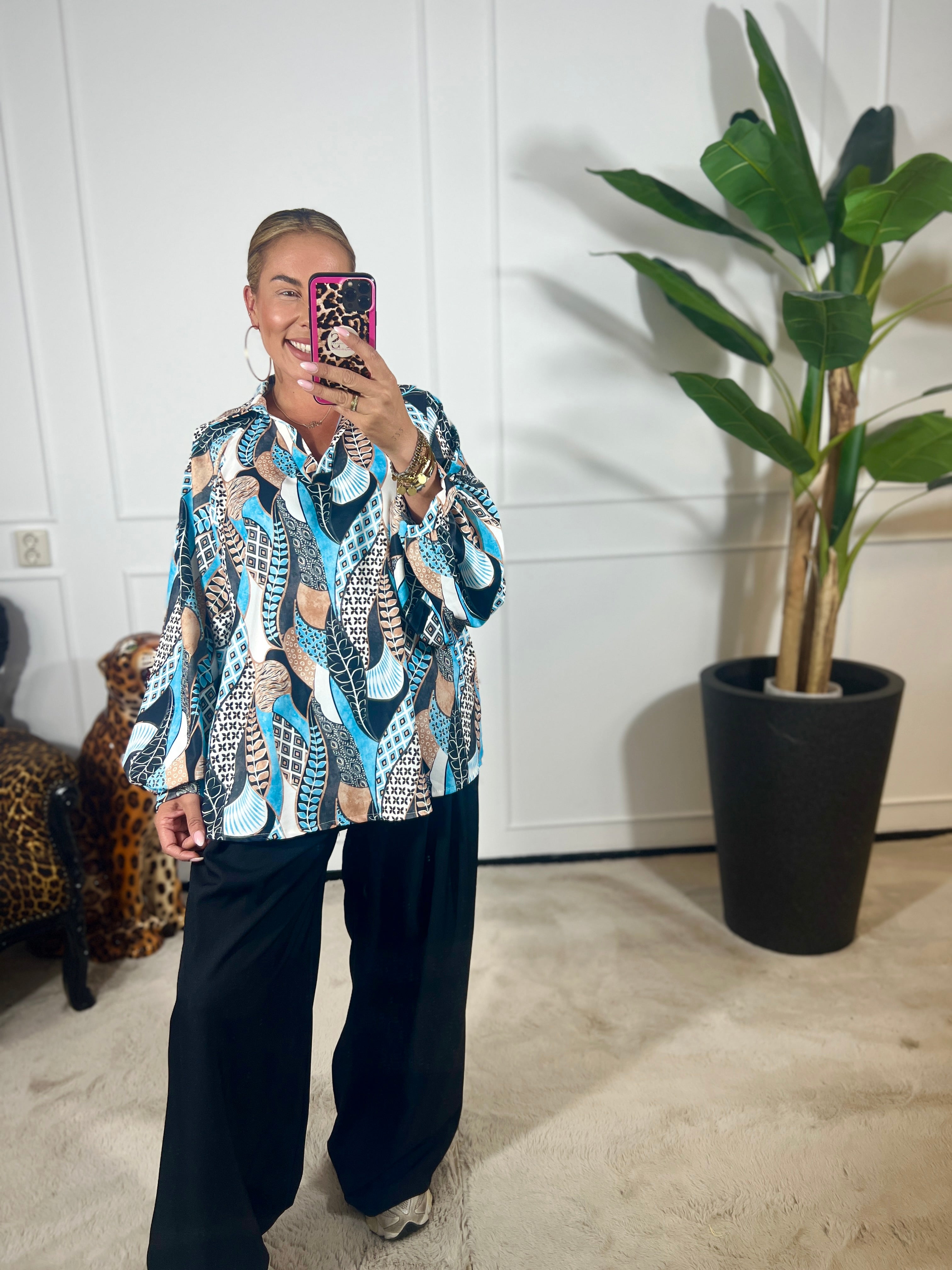 PRINT BLOUSE