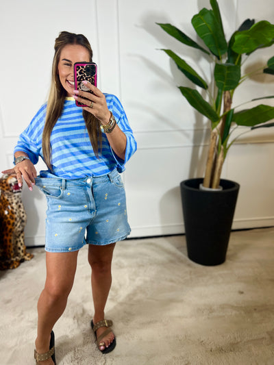 DAISY DENIM SHORT