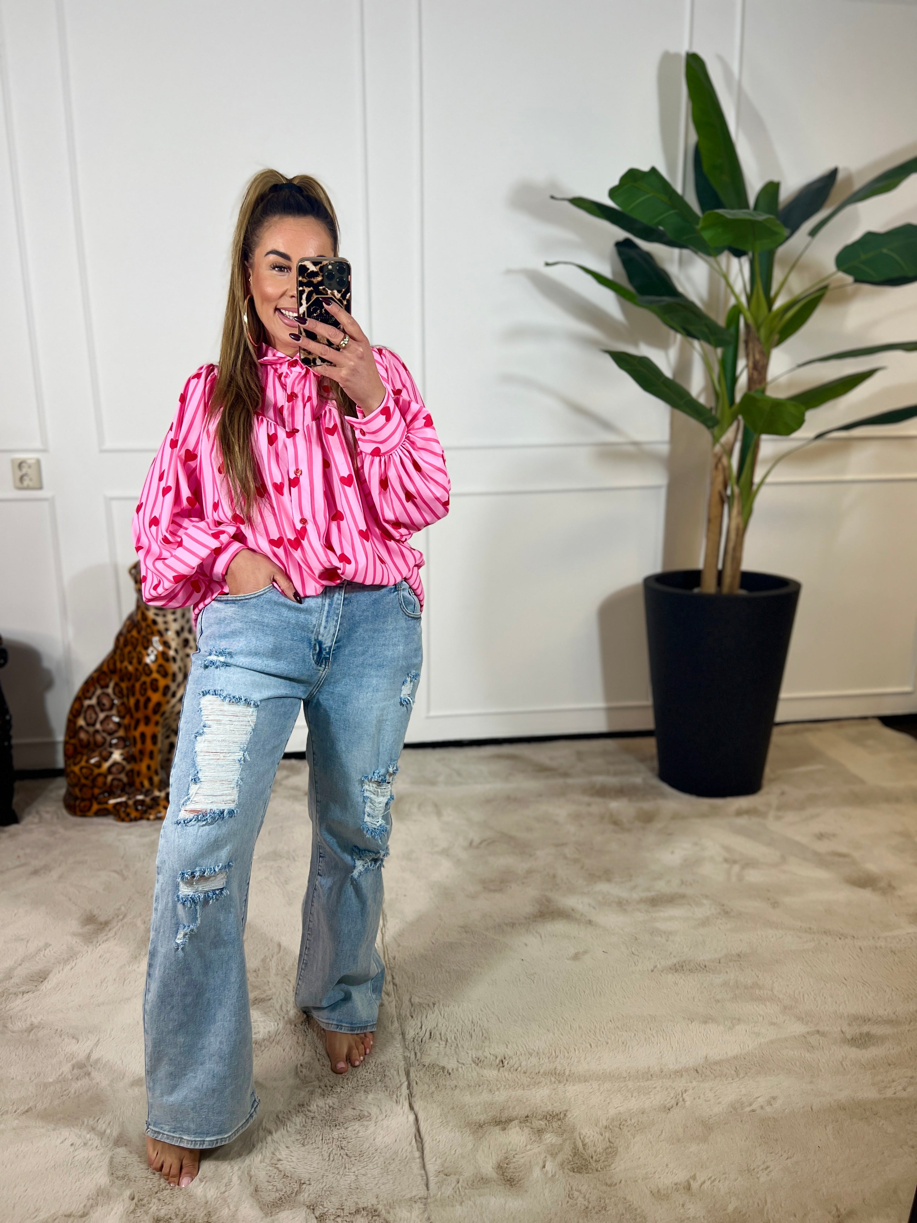 SMALL HEART *KENDALL* BLOUSE