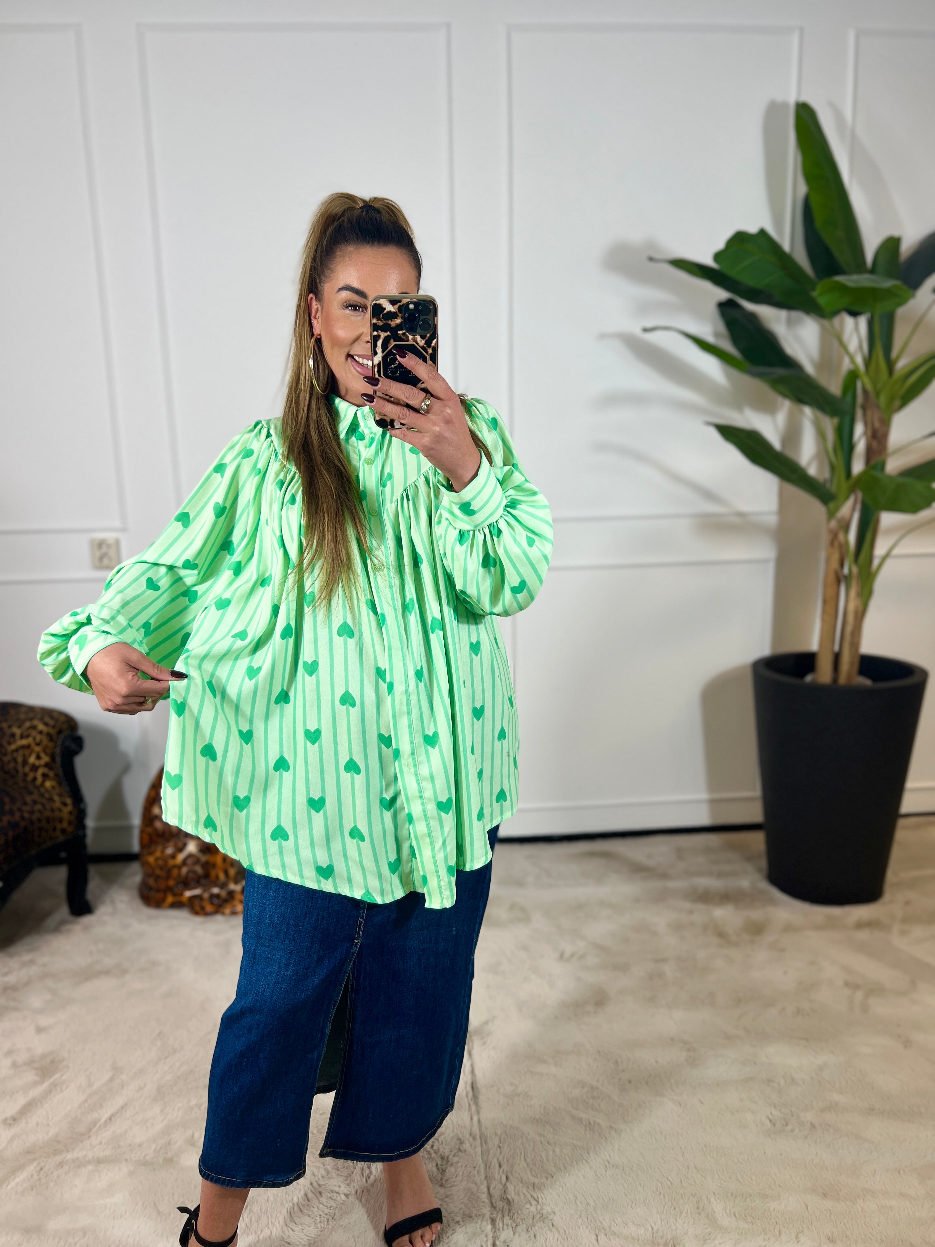 SMALL HEART *KENDALL* BLOUSE
