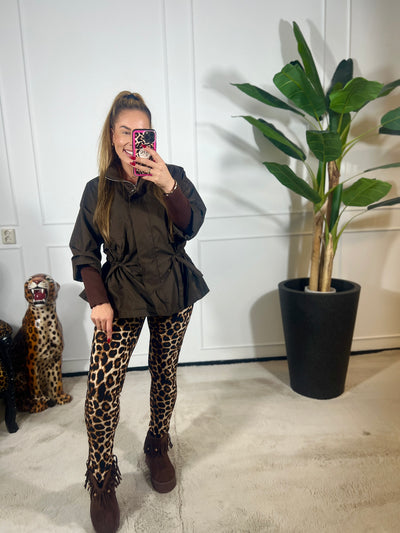 PANTERPRINT TRAVEL TROUSERS