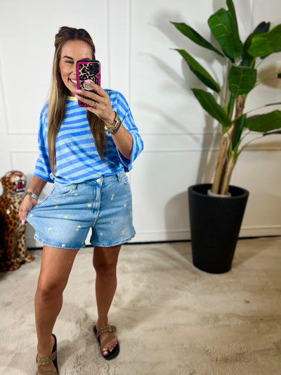 DAISY DENIM SHORT