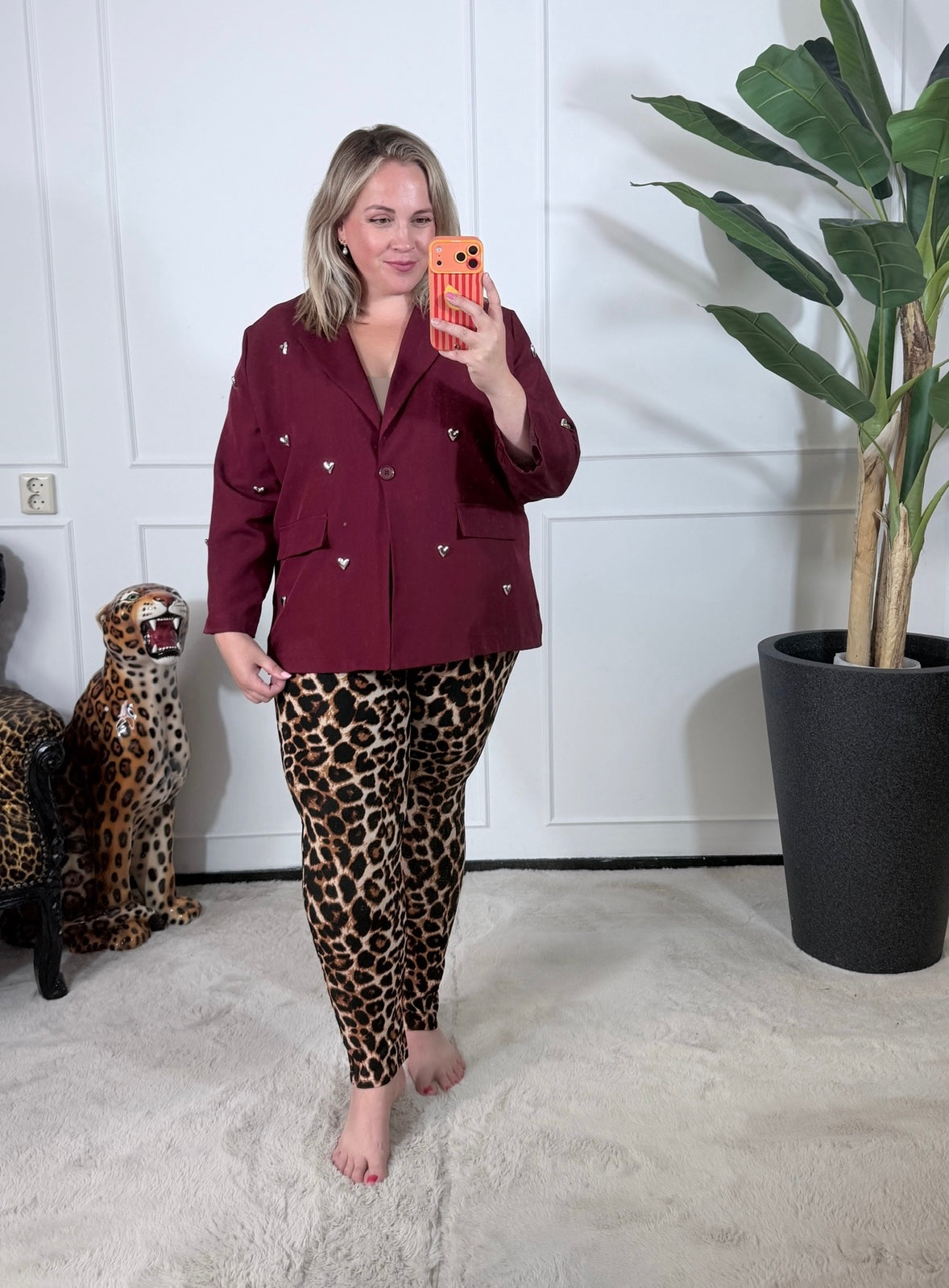 PANTERPRINT TRAVEL TROUSERS