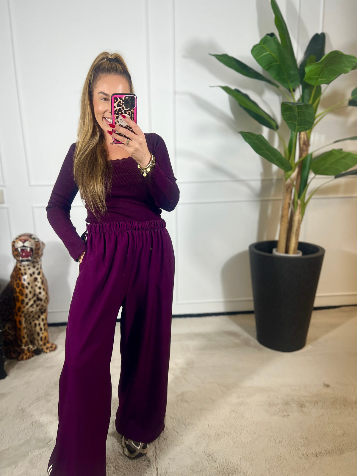 SOFIA RIB STRETCH TOP