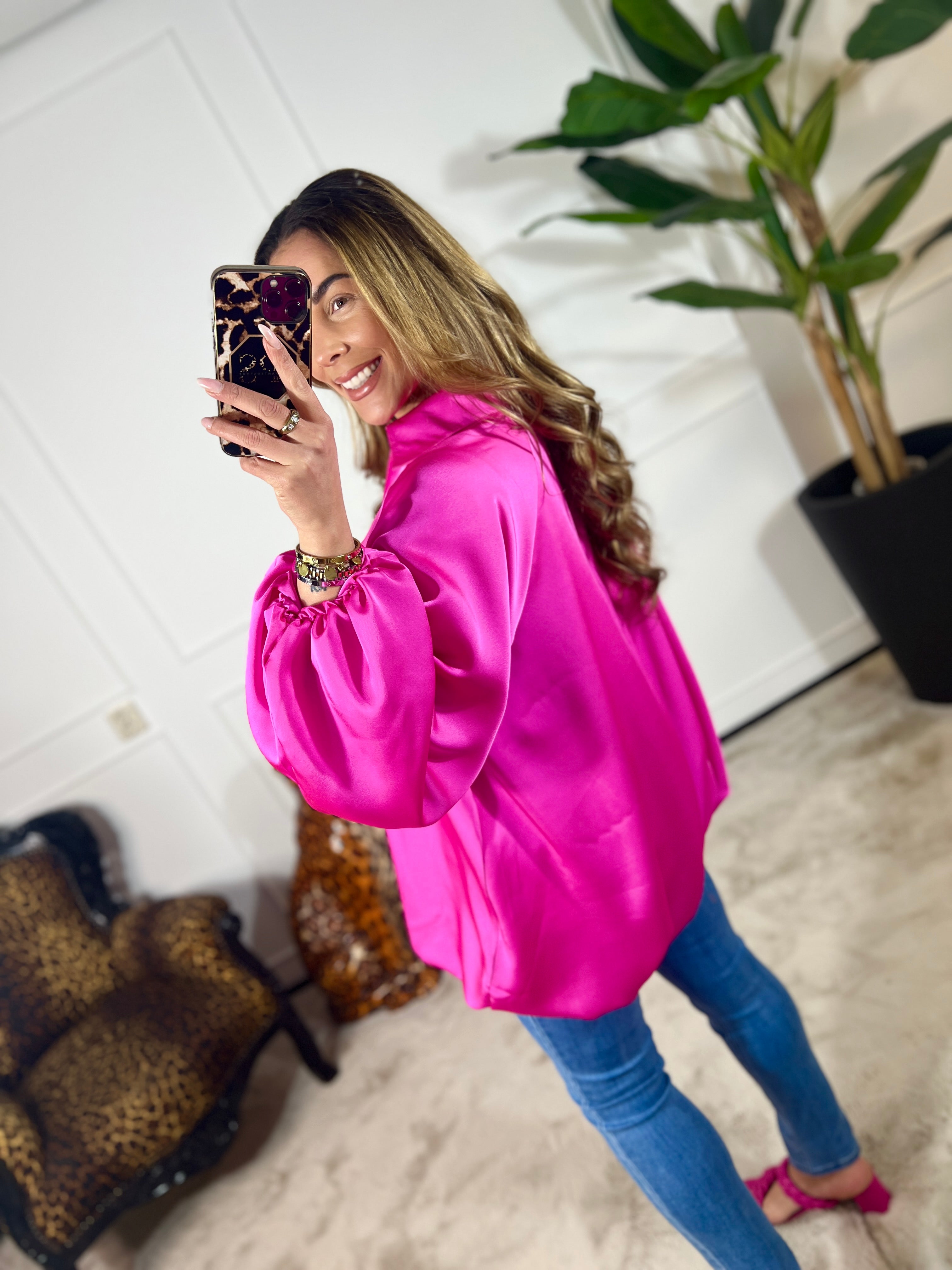 V-HALS BLOUSE (T/M 48) + VIDEO